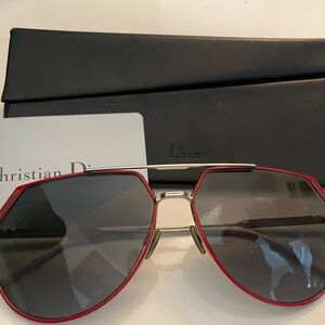Dior - Sunglasses - DiorRiding - Silver Red - Dior Eyewear